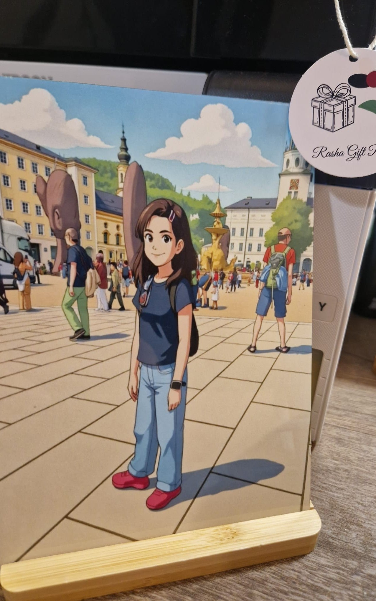 Personalized Anime Metal Print